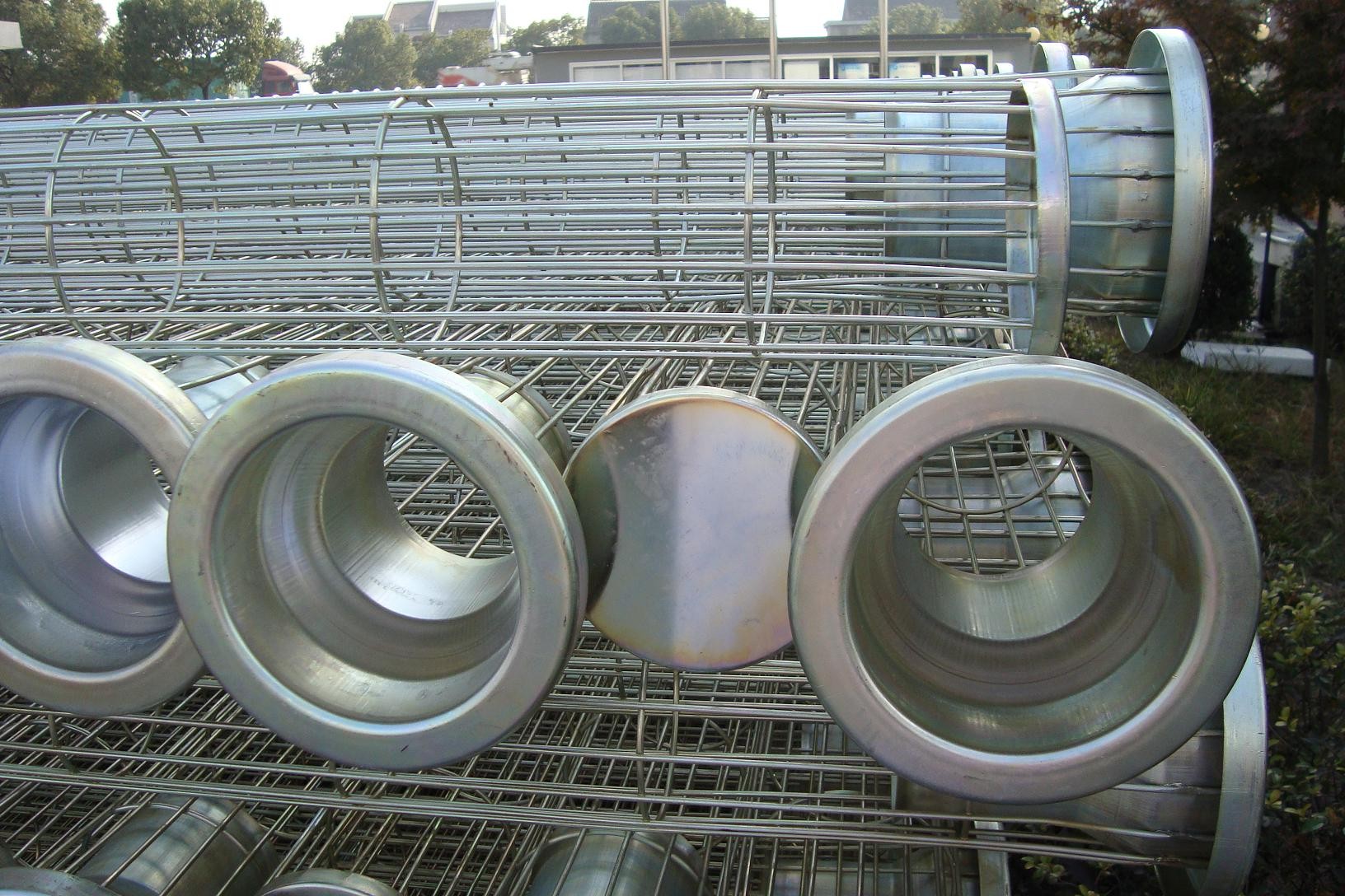 SGS Mild Steel 4.5m Bag Supporting Cages
